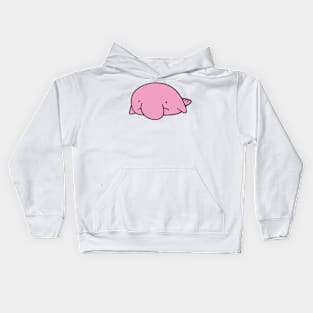 Grumpy blob Kids Hoodie